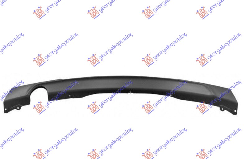 SPOJLER ZADNJEG BRANIKA (1 OTVOR ZA 1 CEV AUSPUHA) (M-SPORT) BMW SERIES 3 SDN/S.W. 2014-2018 (F30/F31/F80)
