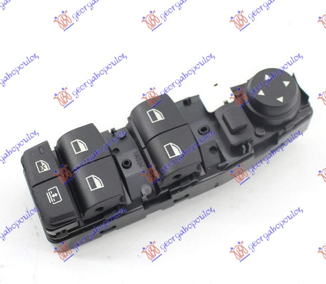 PREKIDAC U PREDNJIM VRATIMA (4 TASTERA) (6 PIN) BMW SERIES 3 SDN/S.W. 2014-2018 (F30/F31/F80)