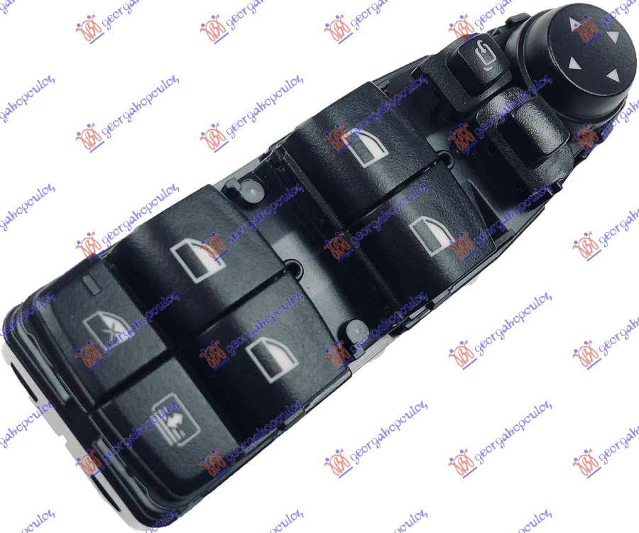 PREKIDAC U PREDNJIM VRATIMA (4 TASTERA) (ELEKTRO-SKLOPIV) (6 PIN) BMW SERIES 3 SDN/S.W. 2012-2014 (F30/F31/F80)