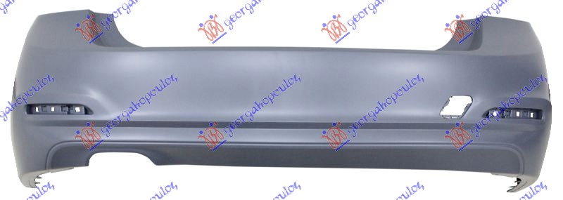 ZADNJI BRANIK PM (1 OTVOR ZA 2 IZDUVNE CEVI AUSPUHA) (SA/BEZ PDC SENZORA) (BASE LINE) (A KVALITET) BMW SERIES 3 SDN/S.W. 2014-2018 (F30/F31/F80)
