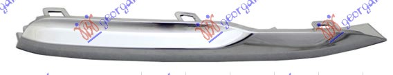 LAJSNA RESETKE PREDNJEG BRANIKA HROM (LUXURY) BMW SERIES 3 SDN/S.W. 2014-2018 (F30/F31/F80)