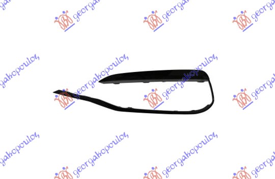 OKVIR RESETKE PREDNJEG BRANIKA CRNI (SPORT LINE) BMW SERIES 3 SDN/S.W. 2014-2018 (F30/F31/F80)