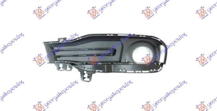 RESETKA PREDNJEG BRANIKA (ZATVORENA) (SA MAGLENKOM) (BASE/LUXURY LINE) BMW SERIES 3 SDN/S.W. 2014-2018 (F30/F31/F80)