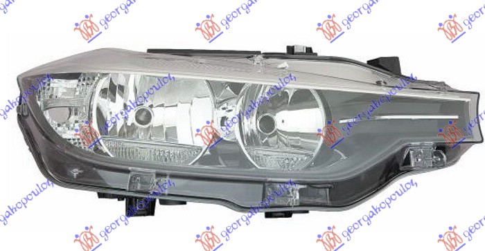 FAR ELEKTRICNI SA MOTOROM (H7/H7) SA LED DNEVNIM SVETLOM (DEPO) BMW SERIES 3 SDN/S.W. 2014-2018 (F30/F31/F80)