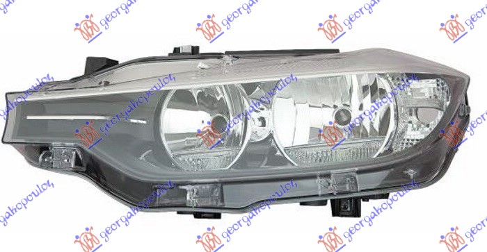 FAR ELEKTRICNI SA MOTOROM (H7/H7) SA LED DNEVNIM SVETLOM (DEPO) BMW SERIES 3 SDN/S.W. 2014-2018 (F30/F31/F80)