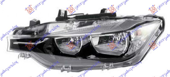 FAR ELEKTRICNI (H7/H7) SA LED DNEVNIM SVETLOM (HELLA) BMW SERIES 3 SDN/S.W. 2014-2018 (F30/F31/F80)