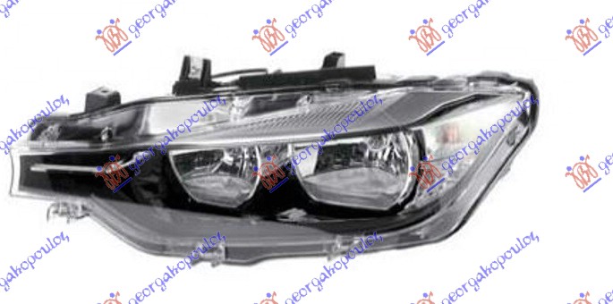 FAR ELEKTRICNI (H7/H7) SA LED DNEVNIM SVETLOM (HELLA) BMW SERIES 3 SDN/S.W. 2014-2018 (F30/F31/F80)