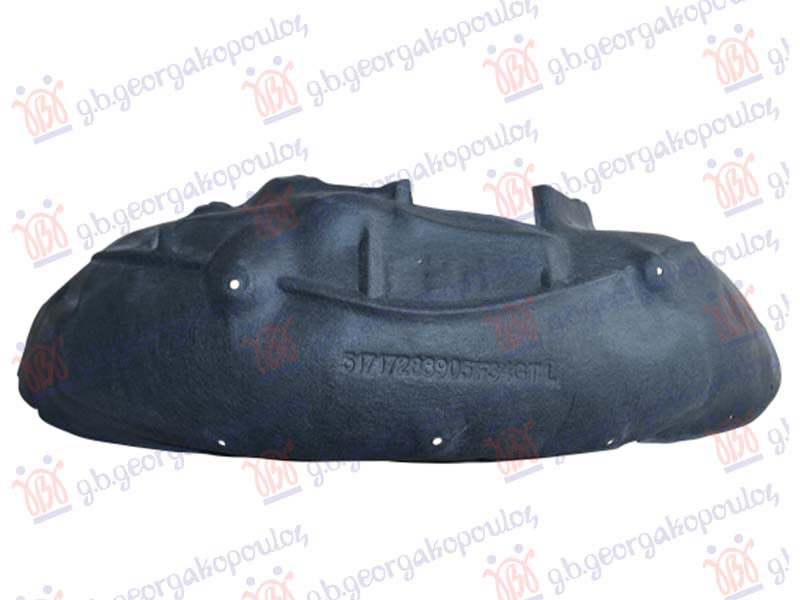 ZADNJE POTKRILO PLASTICNO (PAMUK) BMW SERIES 3 GT 2012-2020 (F34)