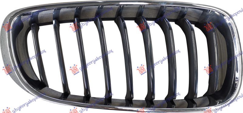 PVC MASKA CELA CRNA/HROM (SPORT LINE) BMW SERIES 3 GT 2012-2020 (F34)