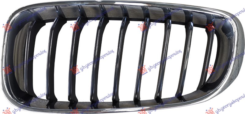 PVC MASKA CELA CRNA/HROM (SPORT LINE) BMW SERIES 3 GT 2012-2020 (F34)