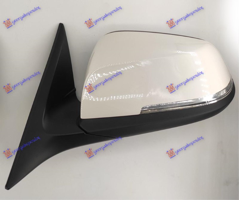 RETROVIZOR ELEKTRICNI SA GREJACEM PM (MEMORIJA) (MIGAVAC) (ASFERICNO STAKLO) BMW SERIES 3 GT 2012-2020 (F34)