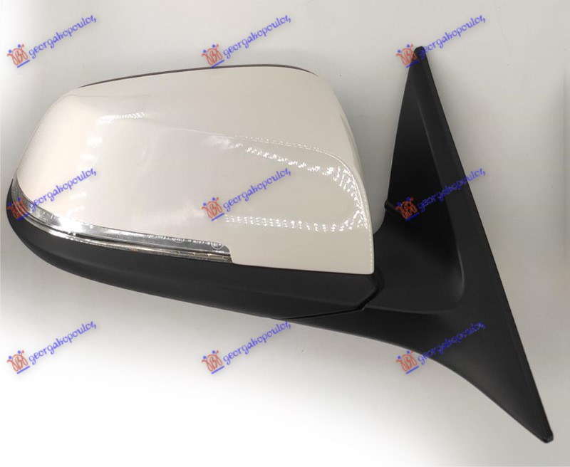 RETROVIZOR ELEKTRICNI SA GREJACEM PM (MEMORIJA) (MIGAVAC) (ASFERICNO STAKLO) BMW SERIES 3 GT 2012-2020 (F34)