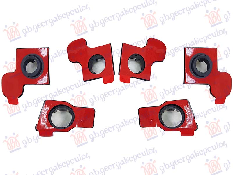 NOSAC SENZORA ZADNJEG BRANIKA (SET 6 DELOVA) (M-SPORT) BMW SERIES 3 SDN/S.W. 2022- (G20/G21/G80/G81)