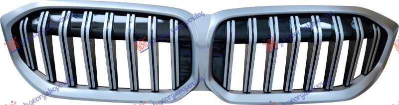 PVC MASKA HROM/HROM/CRNA (BEZ OTVORA ZA KAMERU) (M-TECH) BMW SERIES 3 SDN/S.W. 2022- (G20/G21/G80/G81)