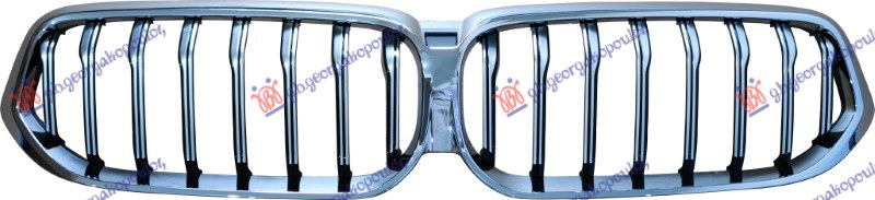 PVC MASKA SREBRNA (HROM OKVIR) BMW SERIES 6 GR. TOURISMO 2020- (G32)