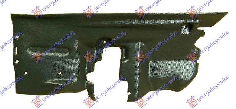 ZASTITA MOTORA ISPOD BRANIKA BOCNA PLASTICNA BMW Z4 2009-2018 (E89)