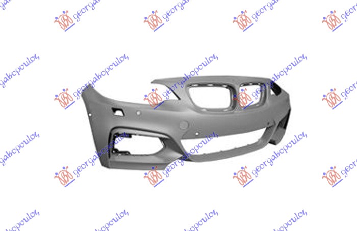 PREDNJI BRANIK PM (4 PDC SENZORI) (PRSKALICE) (M-SPORT) BMW SERIES 2 COUPE/CABRIO 2014-2019 (F22/F23/F87)