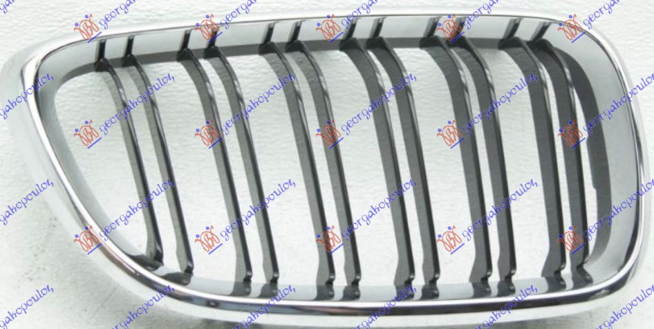 PVC MASKA HROM/CRNA (M2 F87) BMW SERIES 2 COUPE/CABRIO 2014-2019 (F22/F23/F87)