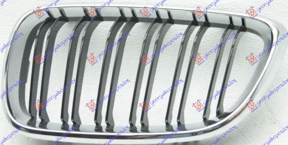 PVC MASKA HROM/CRNA (M2 F87) BMW SERIES 2 COUPE/CABRIO 2014-2019 (F22/F23/F87)