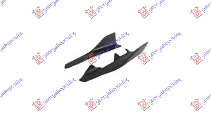 SAJTNA PLASTICNA ZADNJA (SET) (M-PERFORMANCE) (M2 F87) BMW SERIES 2 COUPE/CABRIO 2014-2019 (F22/F23/F87)