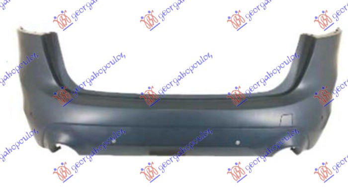 ZADNJI BRANIK PM (2 OTVORA ZA IZDUVNE CEVI AUSPUHA) (4 PDC SENZORI) (F45) BMW SERIES 2 ACTIVE/GRAN TOURER 2017-2021 (F45/F46