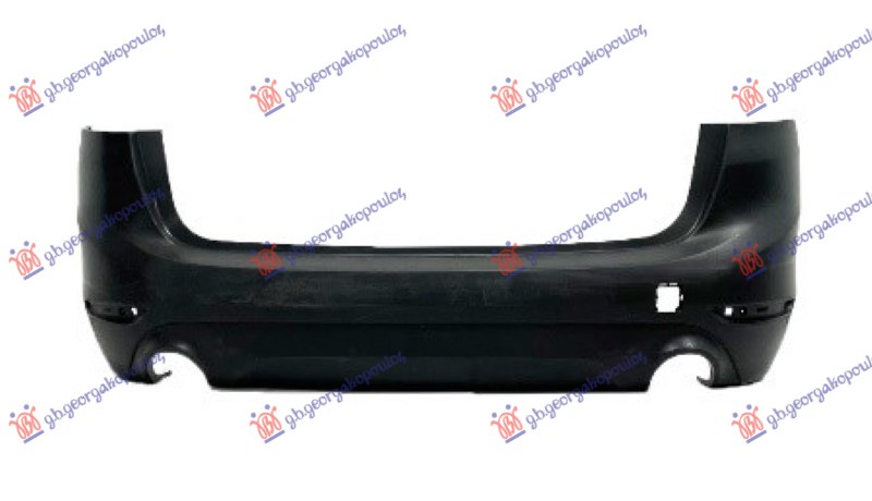 ZADNJI BRANIK PM (F46) (2 OTVORA ZA AUSPUH) BMW SERIES 2 ACTIVE/GRAN TOURER 2017-2021 (F45/F46