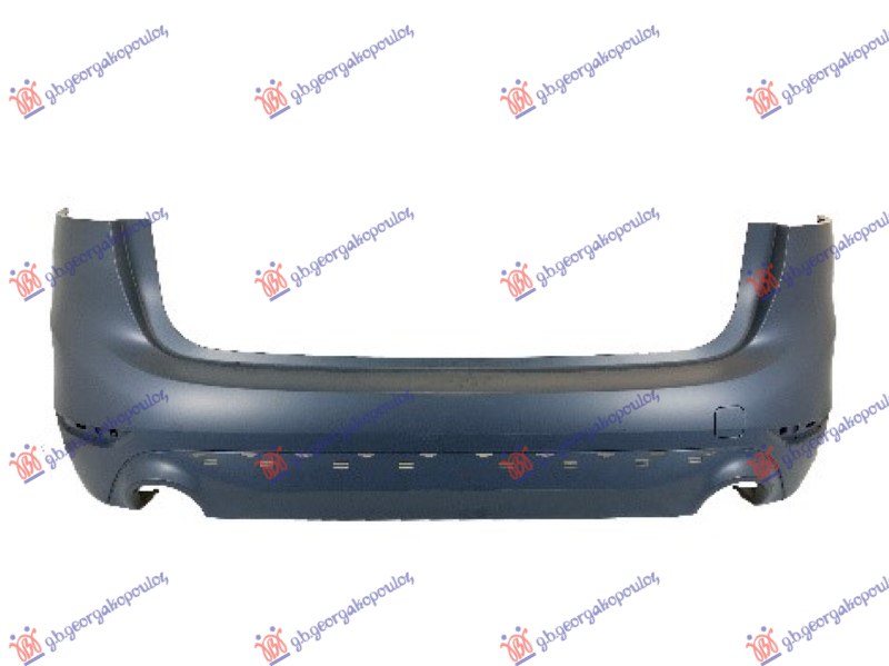 ZADNJI BRANIK PM (F46) (2 OTVORA ZA AUSPUH) (OTVORI ZA LAJSNE) BMW SERIES 2 ACTIVE/GRAN TOURER 2017-2021 (F45/F46