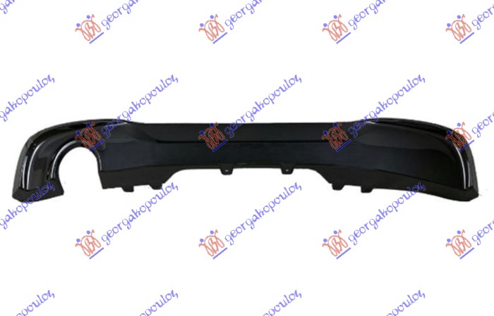 SPOJLER ZADNJEG BRANIKA (1 OTVOR ZA 1 CEV AUSPUHA) (F46) (M-SPORT) BMW SERIES 2 ACTIVE/GRAN TOURER 2017-2021 (F45/F46