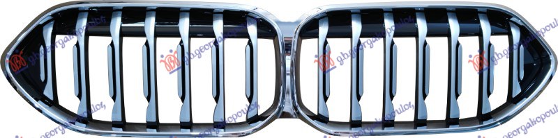 PVC MASKA HROM/HROM BMW SERIES 2 GRAN COUPE 2019- (F44)