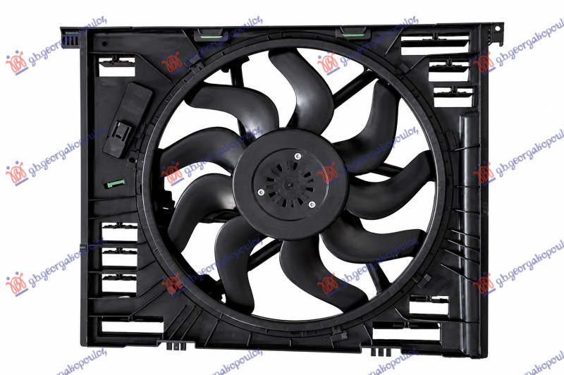 VENTILATOR KOMPLET 2.0/3.0 BENZIN/HIBRID BMW SERIES 4 COUPE od 2020 (G22/G82)