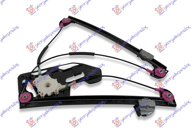 PODIZAC PREDNJEG PROZORA ELEKTRICNI (BEZ MOTORA) BMW SERIES 7 1995-2002 (E38)