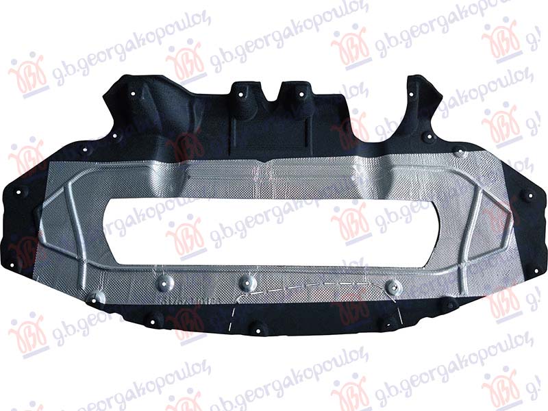 ZADNJI VEZNI LIM (DIFUZOR) (ALUMINIJUMSKA PLOCA) (PAMUK) BMW SERIES 7 2015-2019 (G11/G12)