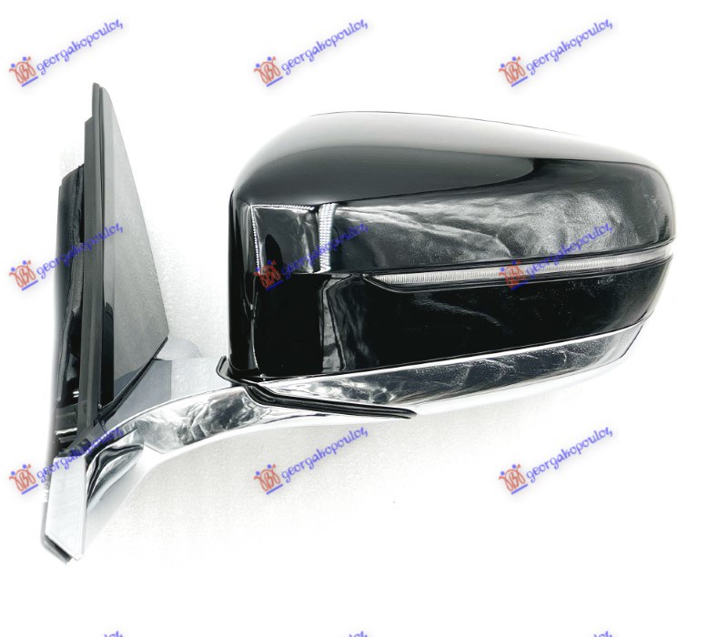 RETROVIZOR ELEKTRICNI SA GREJACEM PM (MEMORIJA) (MIGAVAC) (ASFERICNO STAKLO) BMW SERIES 7 2015-2019 (G11/G12)