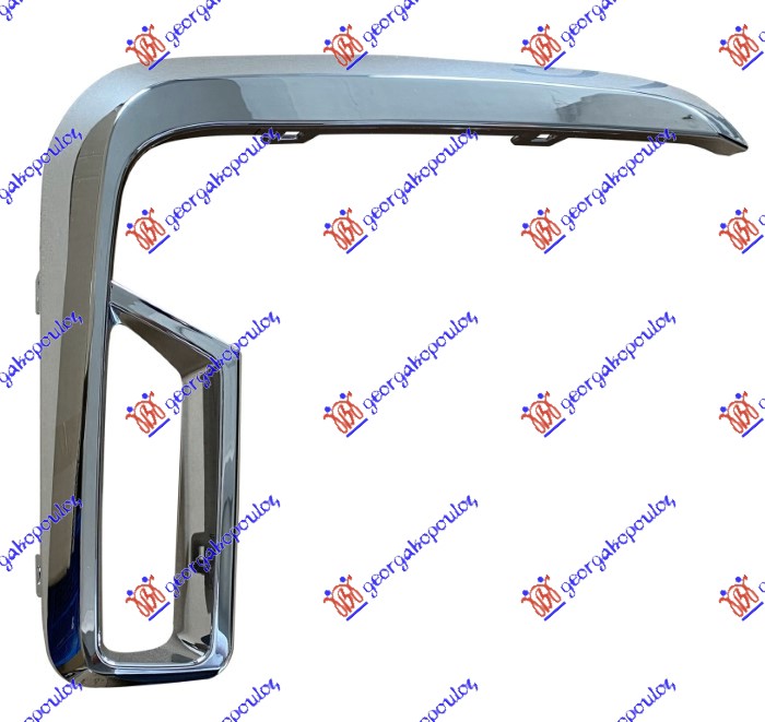 LAJSNA RESETKE PREDNJEG BRANIKA HROM (M-SPORT) BMW SERIES 7 2019-2022 (G11/G12)