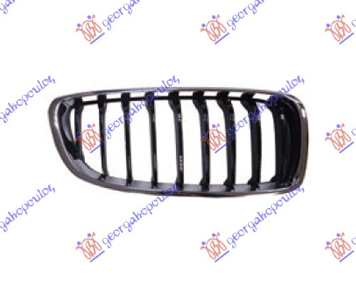 PVC MASKA HROM/CRNA (SPORT LINE) BMW SERIES 4 COUPE/CAB. 2014-2020 (F32/F36/F33)