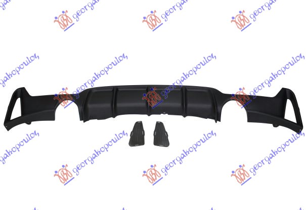 SPOJLER ZADNJEG BRANIKA (M PERFORMANCE) BMW SERIES 4 COUPE/CAB. 2014-2020 (F32/F36/F33)