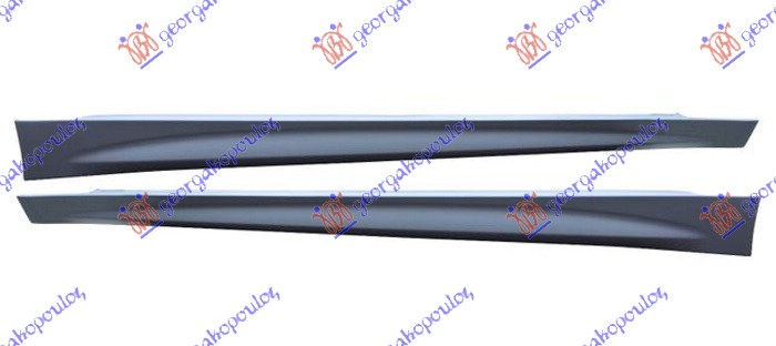 SAJTNA PLASTICNA (SET) (M-SPORT) (F36 GRAN COUPE) BMW SERIES 4 COUPE/CAB. 2014-2020 (F32/F36/F33)