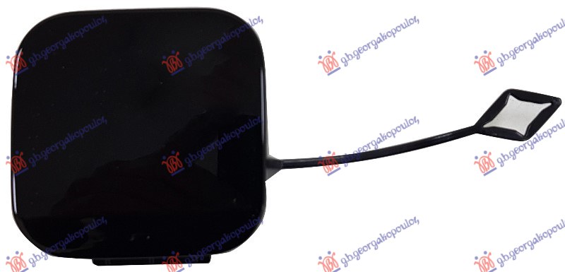 POKLOPAC KUKE ZADNJEG BRANIKA PM CRNI (M-SPORT) BMW SERIES 4 COUPE 2020- (G22/G82)