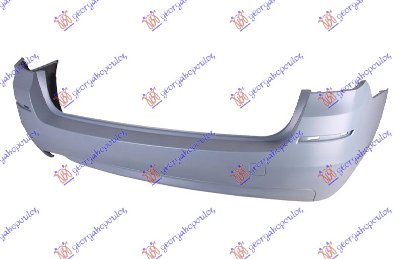 ZADNJI BRANIK PM KARAVAN (1 OTVOR ZA 2 IZDUVNE CEVI AUSPUHA) (SA/BEZ PDC SENZORA) BMW SERIES 5 2013-2016 (F10/F11)