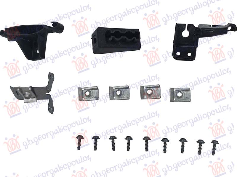 KOMPLET ZA POPRAVKU NOSACA (PRICVRSCIVANJE) FARA (3 KOM) BMW SERIES 5 2010-2013 (F10/F11)