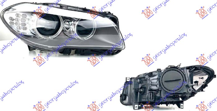 FAR Bi-XENON SA LED DNEVNIM SVETLOM (TYC) BMW SERIES 5 2010-2013 (F10/F11)