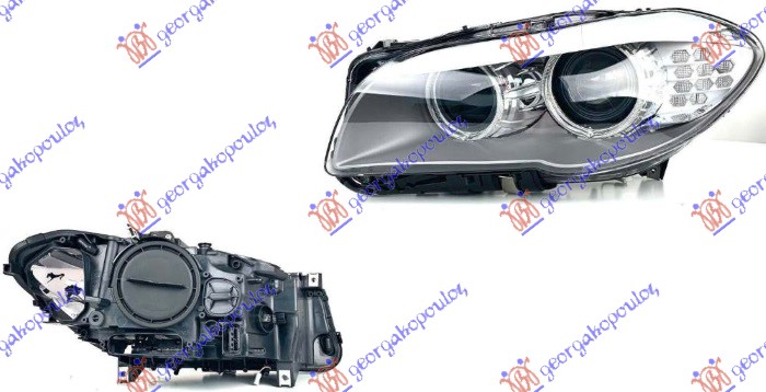 FAR Bi-XENON SA LED DNEVNIM SVETLOM (TYC) BMW SERIES 5 2010-2013 (F10/F11)