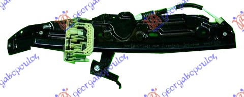 PODIZAC ZADNJEG PROZORA ELEKTRICNI (BEZ MOTORA) BMW SERIES 5 2013-2016 (F10/F11)