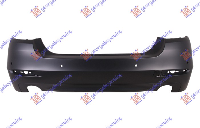 ZADNJI BRANIK PM (2 OTVORA ZA IZDUVNE CEVI AUSPUHA) (4 PDC SENZORI) (BASE) BMW SERIES 5 2013-2016 (F10/F11)
