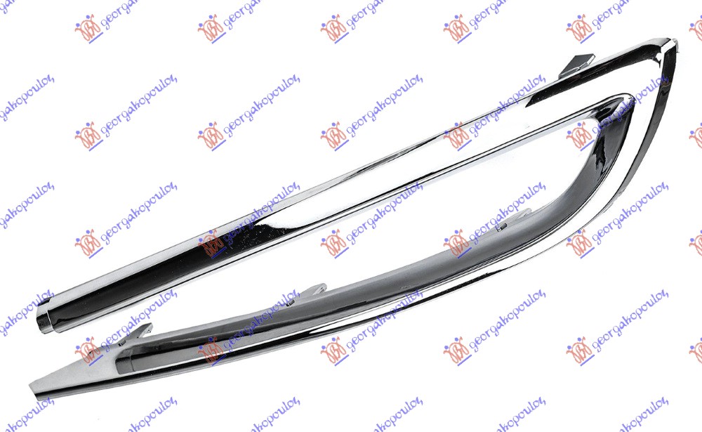 LAJSNA ZADNJEG BRANIKA (SEDAN) HROM (LUXURY) BMW SERIES 5 2013-2016 (F10/F11)