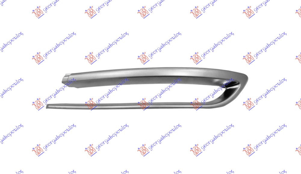 LAJSNA ZADNJEG BRANIKA (SEDAN) SREBRNA (LUXURY) BMW SERIES 5 2013-2016 (F10/F11)