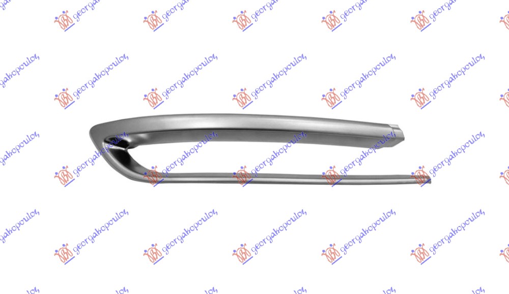 LAJSNA ZADNJEG BRANIKA (SEDAN) SREBRNA (LUXURY) BMW SERIES 5 2013-2016 (F10/F11)