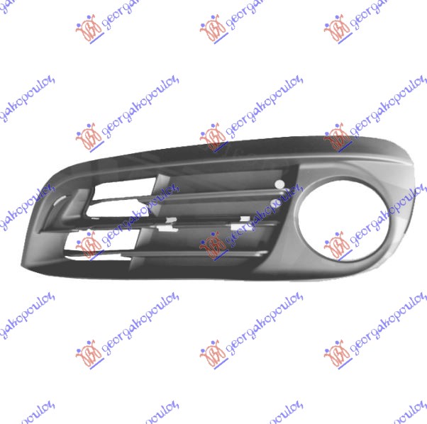 RESETKA PREDNJEG BRANIKA (BASIC) (SA MAGLENKOM) BMW SERIES 5 2013-2016 (F10/F11)