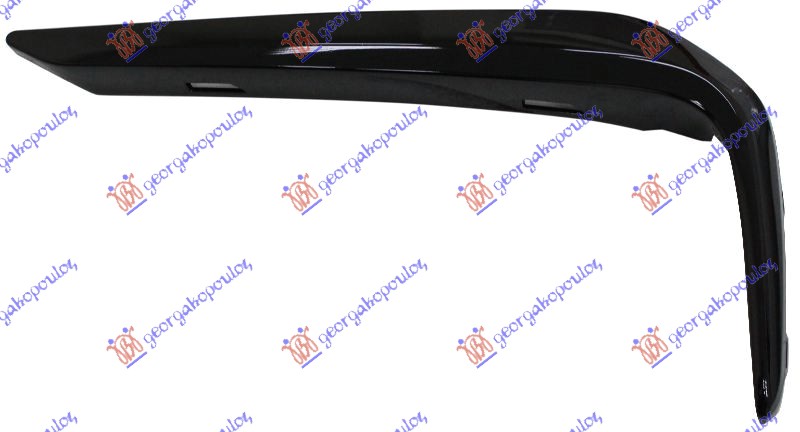 LAJSNA RESETKE PREDNJEG BRANIKA GORNJA CRNA (M-SPORT) BMW SERIES 5 2016-2020 (G30/G31/F90)