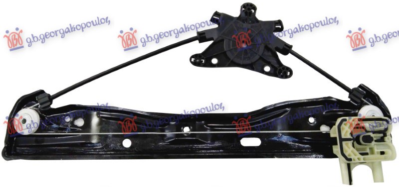 PODIZAC ZADNJEG PROZORA ELEKTRICNI (BEZ MOTORA) BMW SERIES 5 2016-2020 (G30/G31/F90)